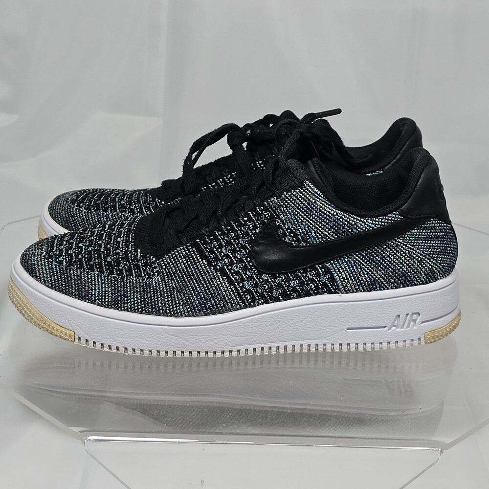 Nike Air Force 1 Ultra Flyknit QS Low Green Men 9.5 Lightweight Sneakers Rare